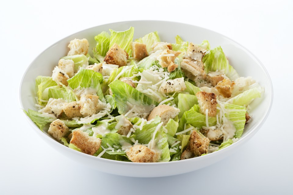  Caesar Salad – £1.58 per serving