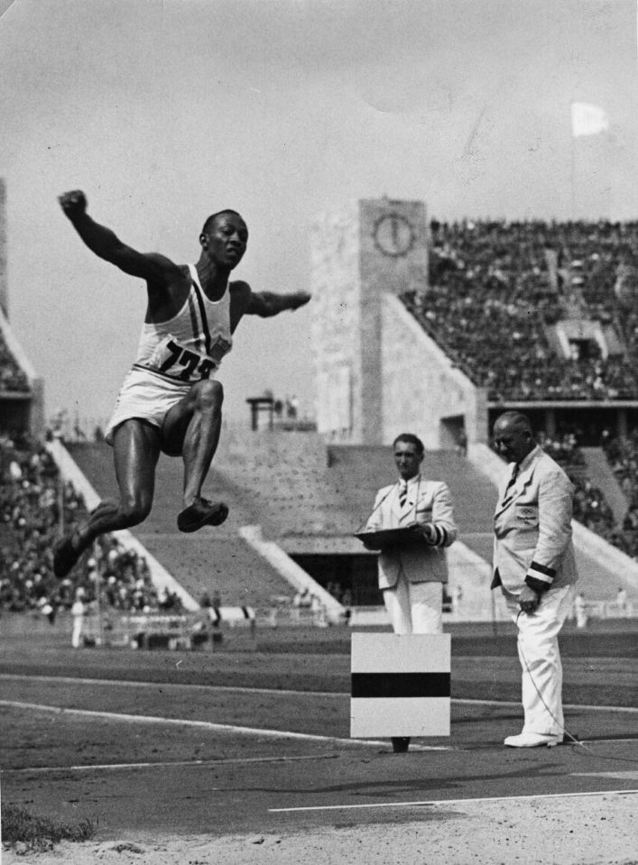  Jesse Owens won four gold medals at the 1936 Olympic games in Berlin