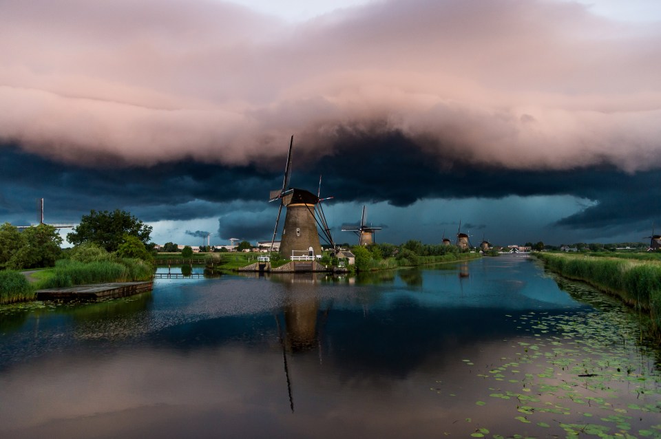 Scary shelf cloud