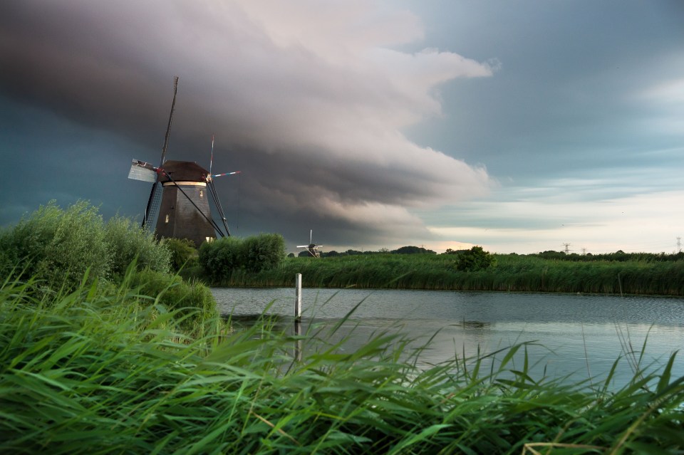 Scary shelf cloud