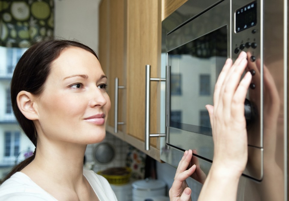 Learn to love your microwave (Picture posed by model)