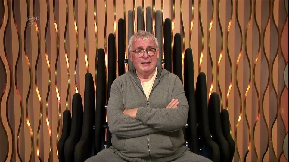 Biggins was removed from the Big Brother house on Friday after a formal warning 