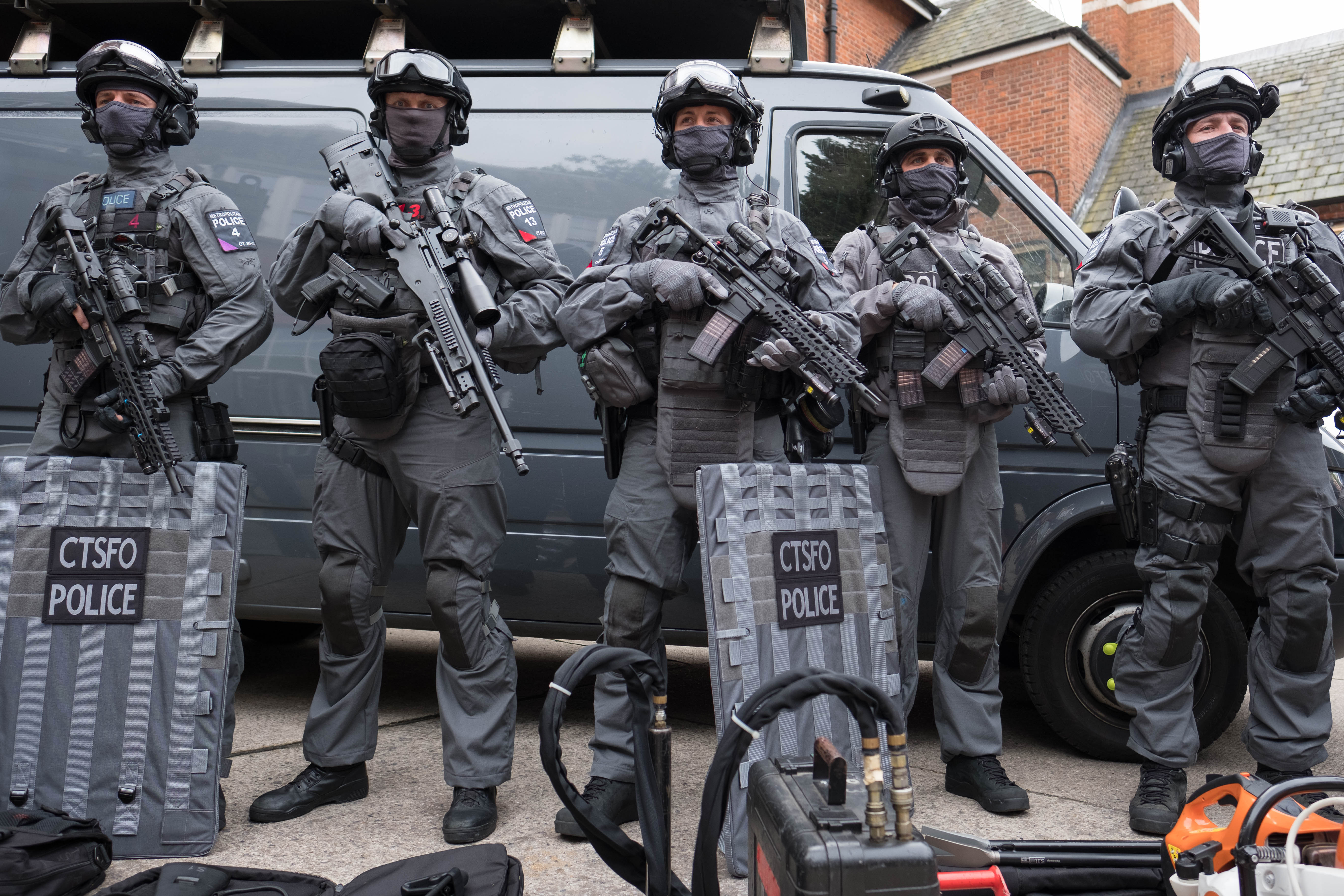 London's Met police anti-terror unit has bravely stood up to terror groups across the last 12 months