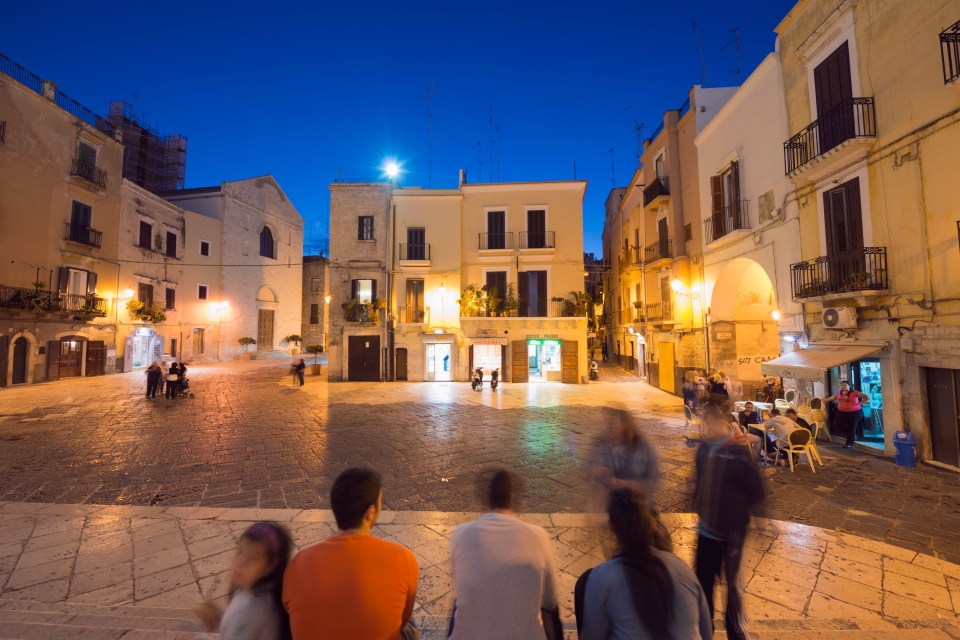  Puglia . . . famous for its delicious wine and delectable food