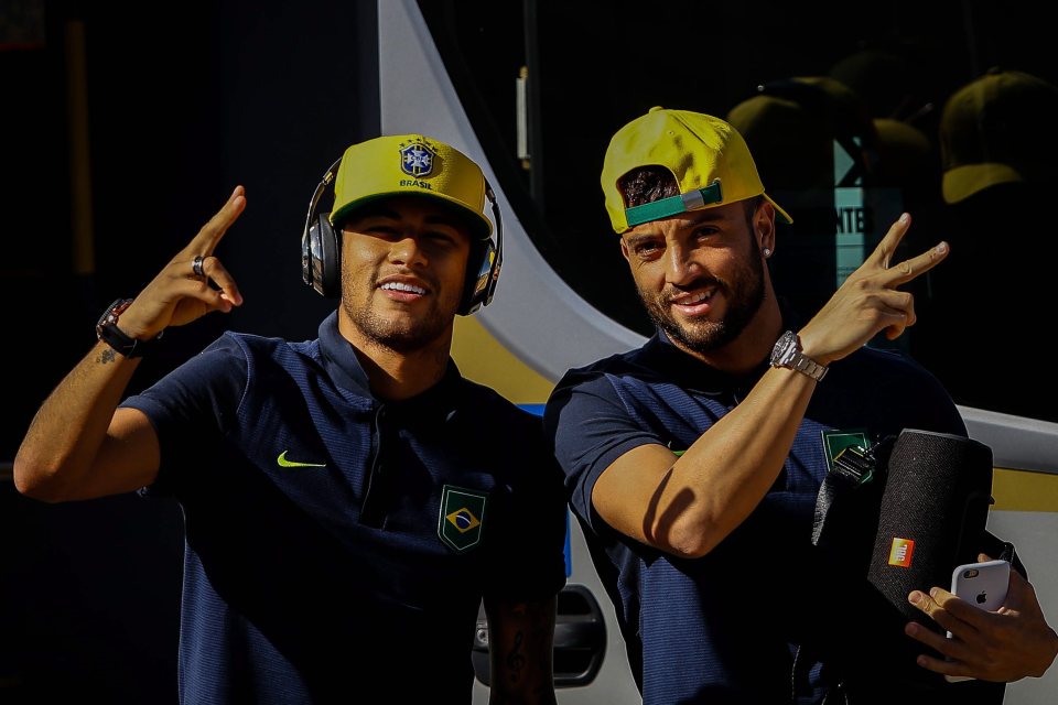 Neymar and Felipe Anderson will provide plenty of pace and tricks