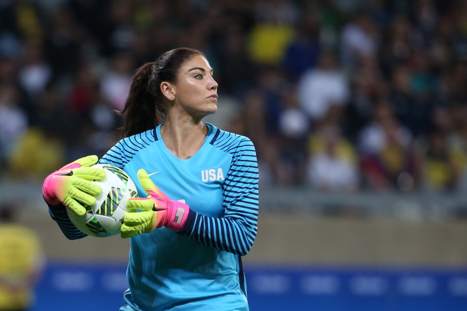 United States goalkeeper Hope Solo said she saw athletes having “sex right out in the open"