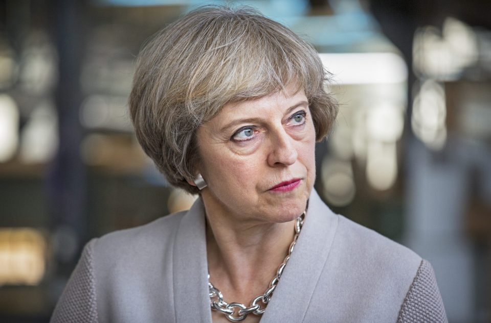 Theresa May Visits A Manufacturing Workshop