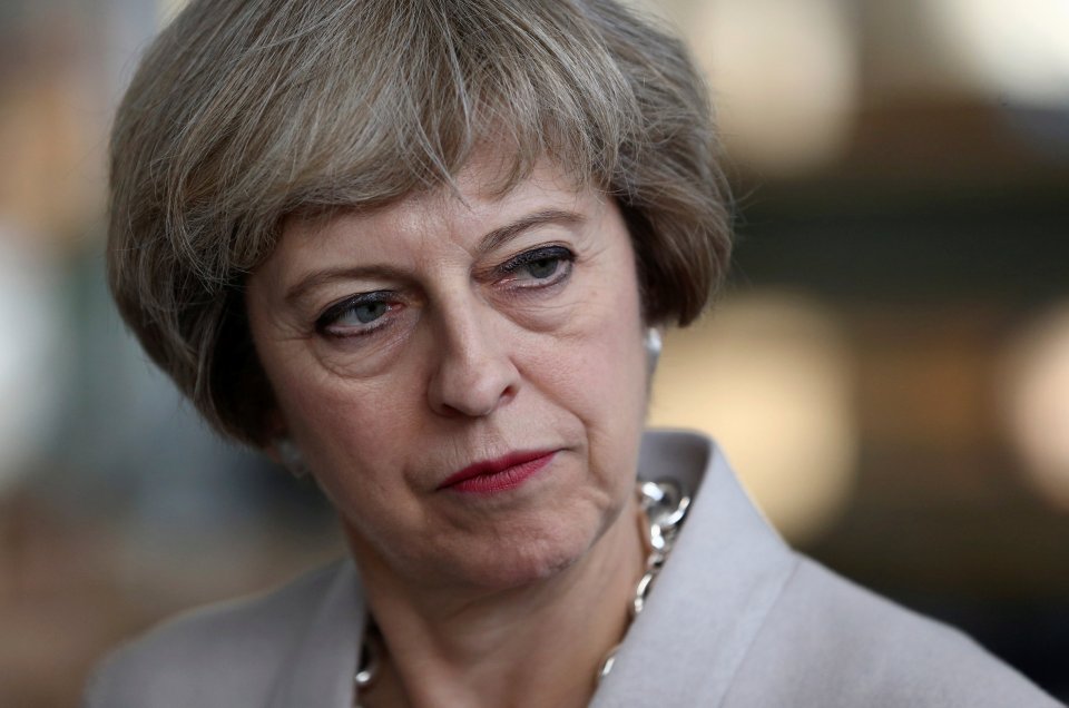 Theresa May visit to joinery factory