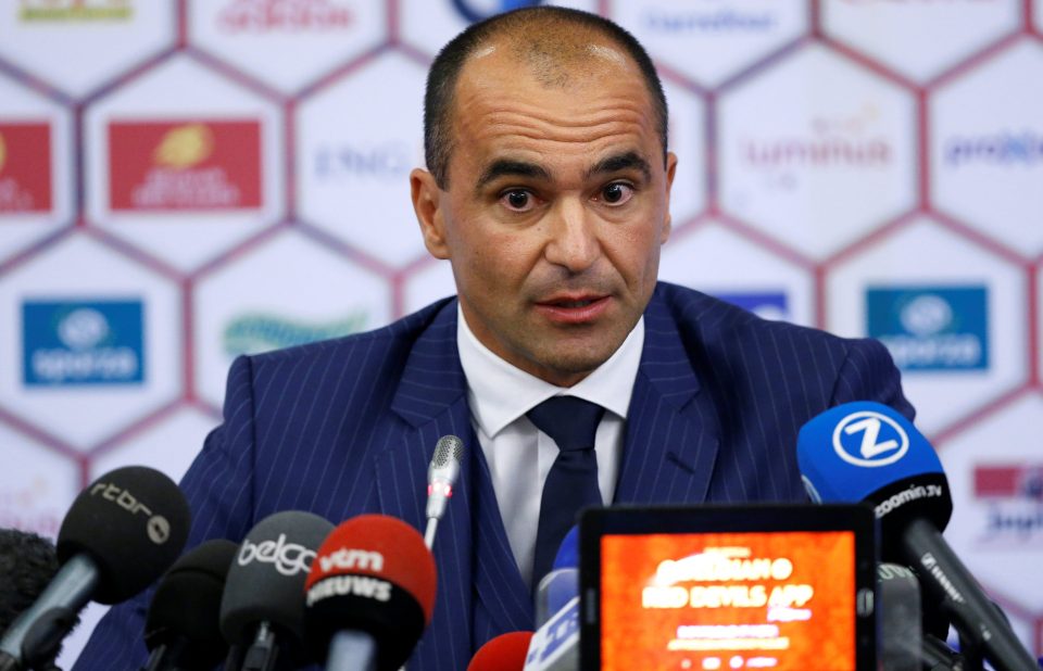  Roberto Martinez was axed by Everton and is now manager of Belgium