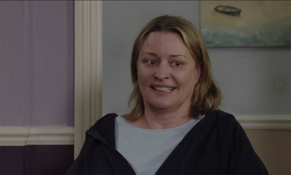 Jane, played by Laurie Brett, looked a little overwhelmed by it all