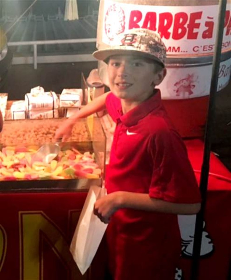  Brodie Copeland smiled for a photograph while buying sweets just moments before being brutally killed in the Nice terror attack