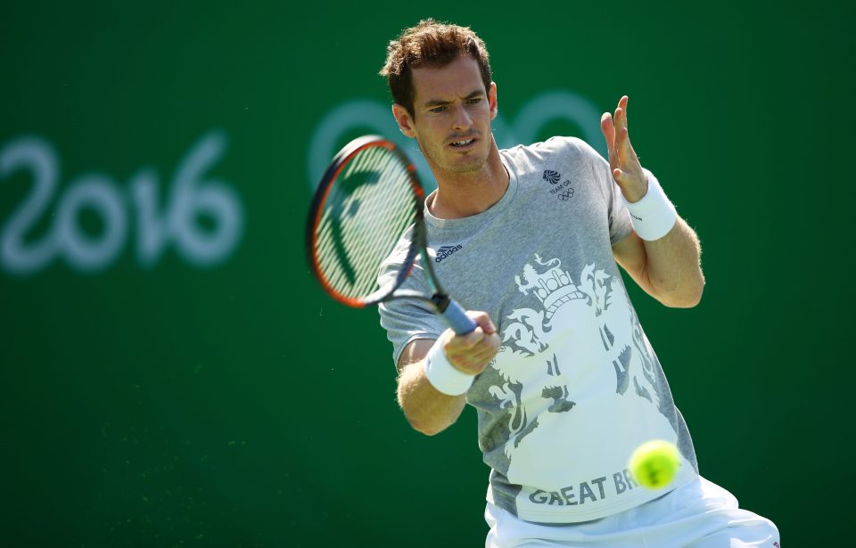 Murray will be hoping to win again after taking home gold at London