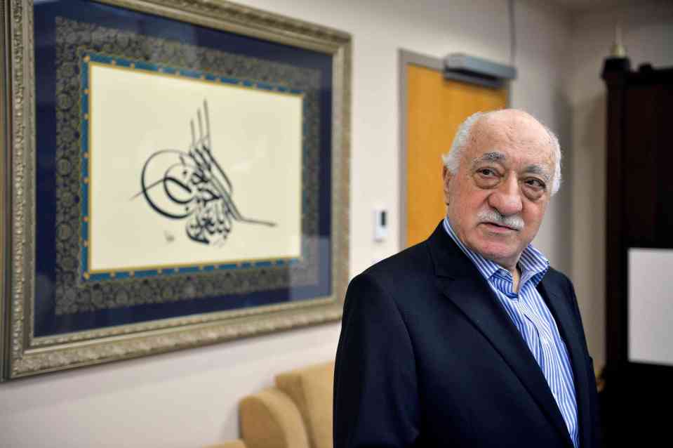 Sukur sided with US-based preacher Fethullah Gulen (pictured), who Turkey accuses of being behind the coup