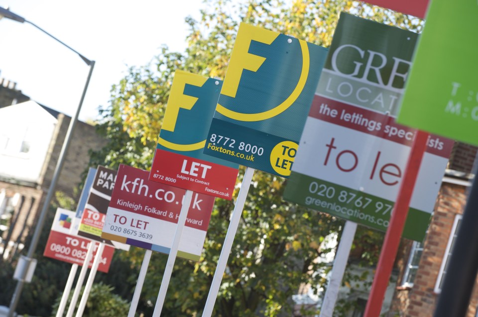  Millions of tenants are having to spend a third of their wage just on rent, a study revealed