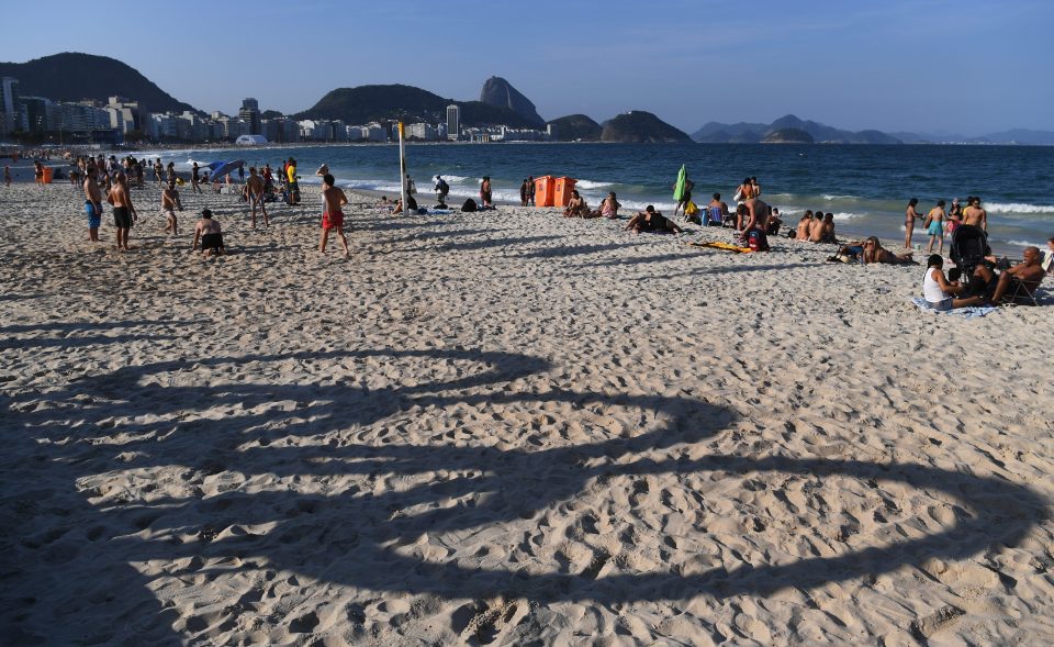 The Termas Monte Carlo brothel is near the Copacabana beach in Rio