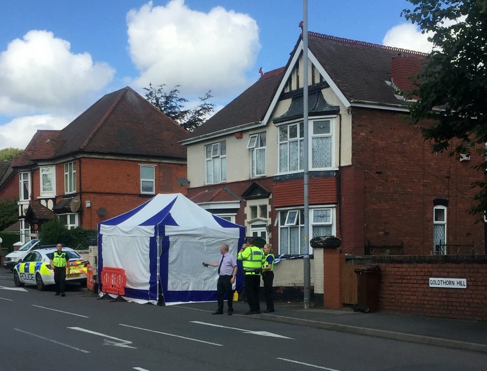  Cops have launched an investigation after three men were stabbed in Wolverhampton overnight