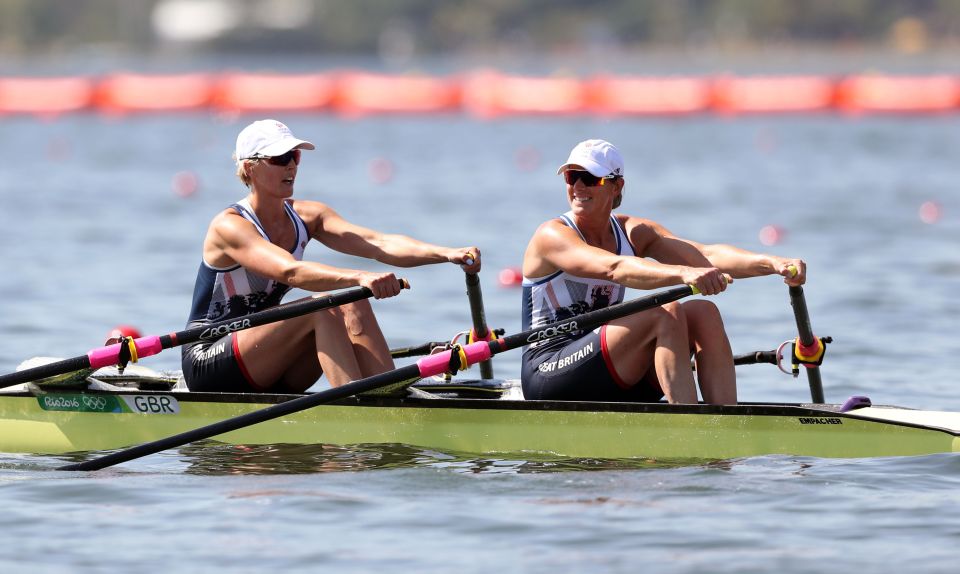 Katherine Grainger and Vicky Thornley 