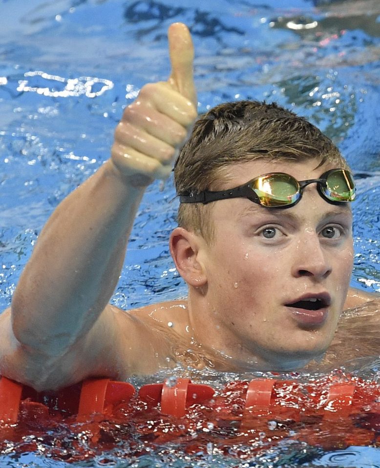  Peaty knows his gold bid is looking good after a world record in his heat