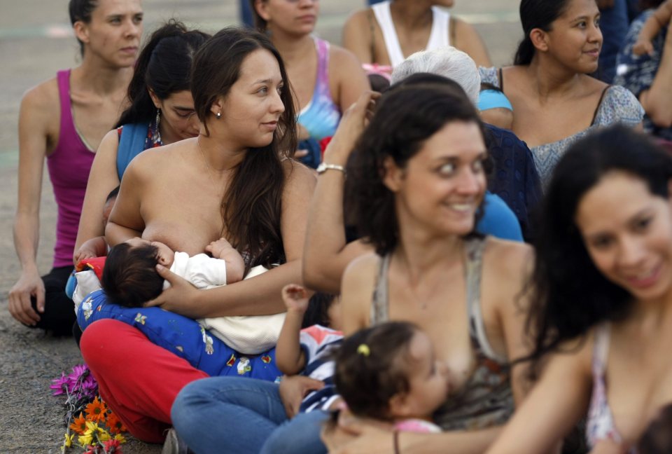  A huge crowd of women gathered in Cali, Colombia to make their point