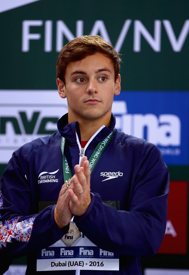  Tom Daley Team GB's diver