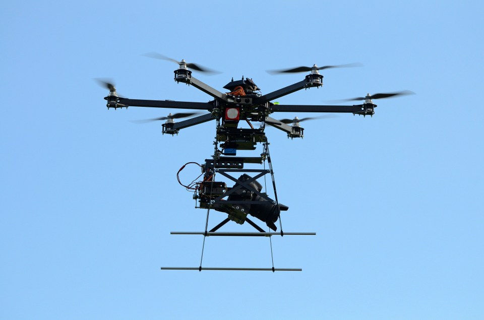 Sexual offences involving a drone were reported in both London and south Wales,