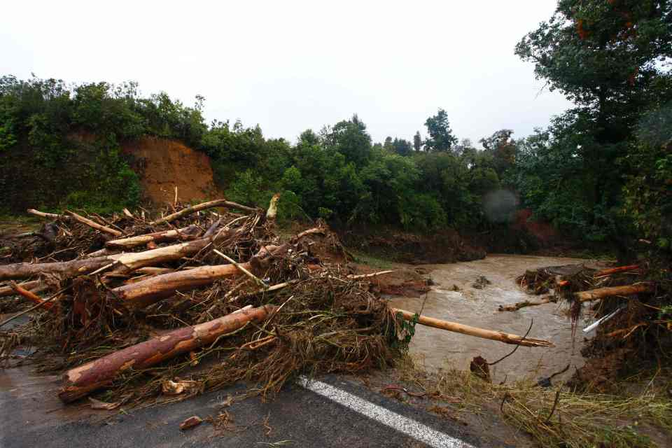  Entire communities have been devastated in the country as a result of torrential rainfall and high winds causing landslides