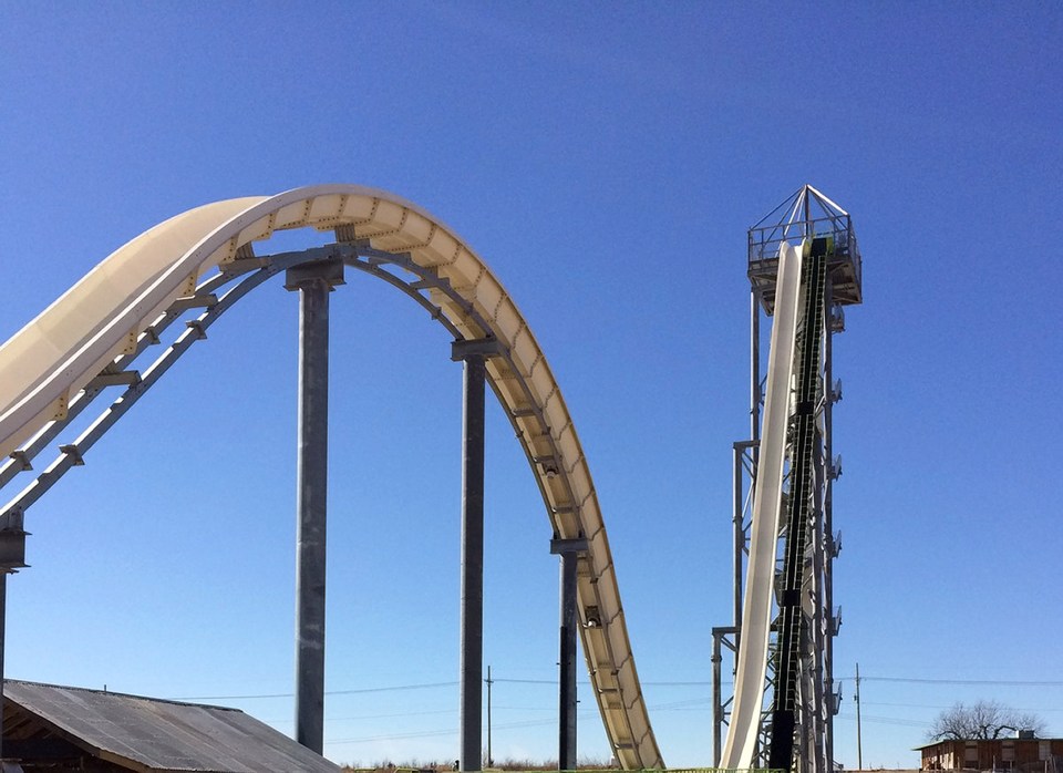  The ride is the world's tallest water slide