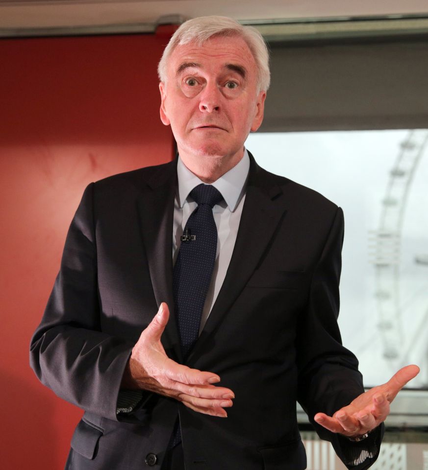  Shadow Chancellor John McDonnell gives his most radical speech yet