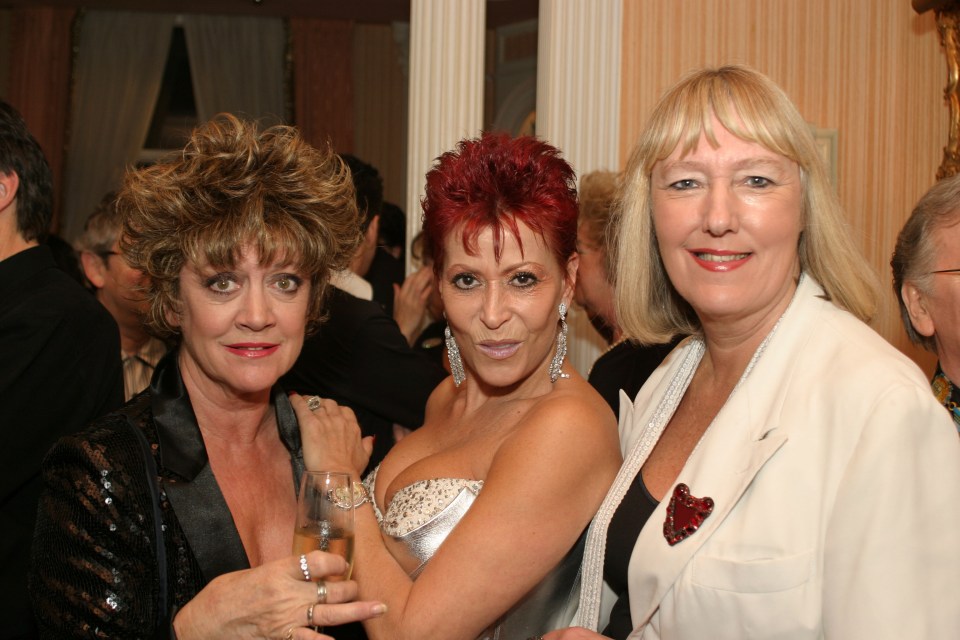  The 80-year-old tied the knot with writer Hilary Bonner (far right) in 2014