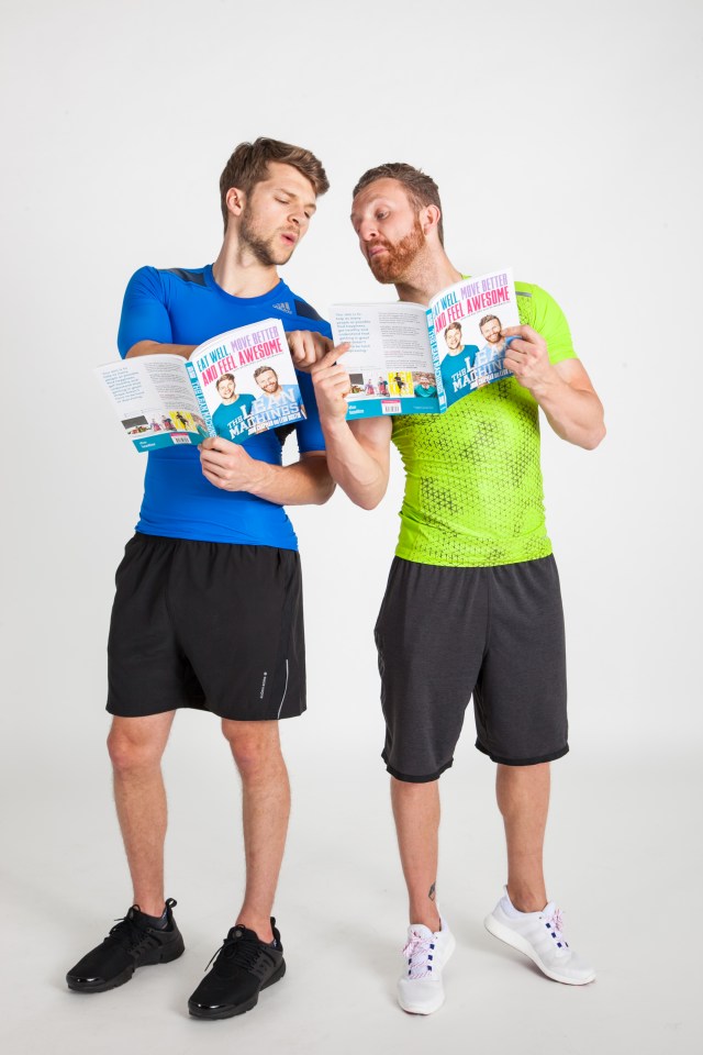  Their new book contains 30 workouts and 60 Jamie Oliver-style, quick, easy and healthy recipes