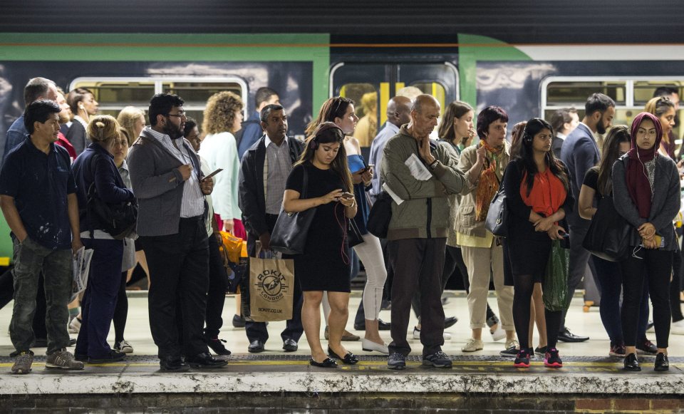  Just one in four people is currently happy with rail services, and a further third don't trust them