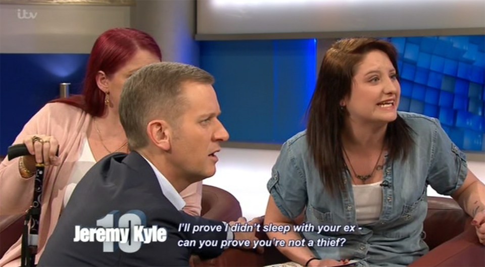 Laura goes ape after the lie detector results are revealed