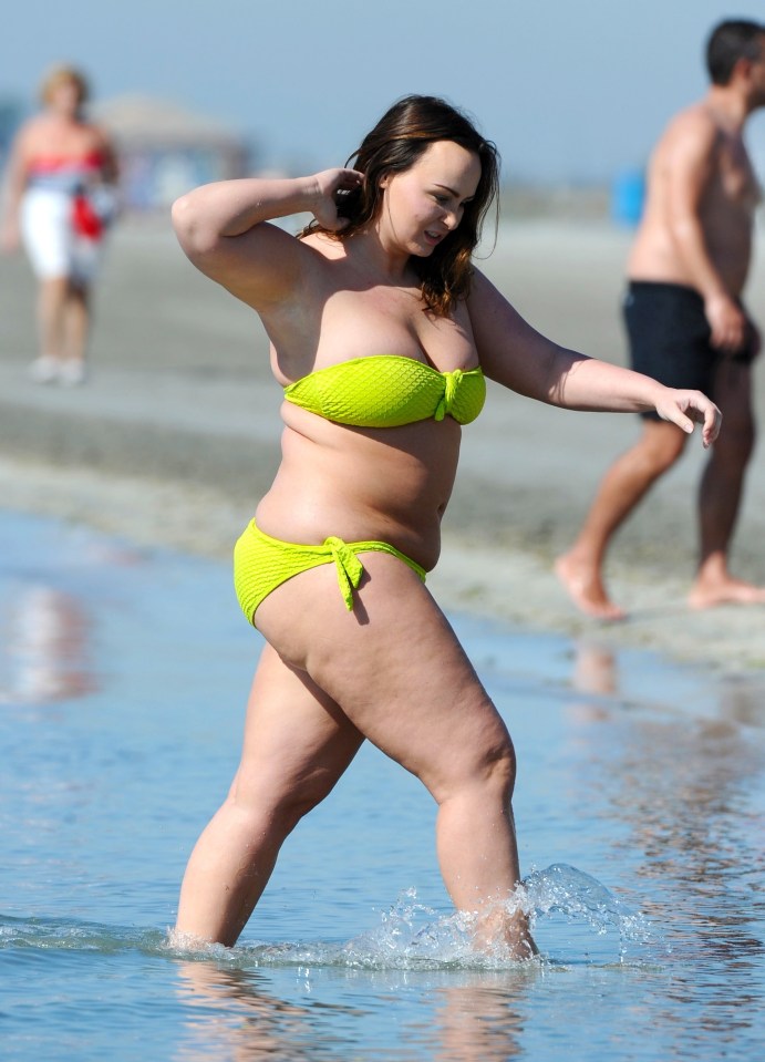  Chanelle had been accused of putting on weight to bag a fitness deal