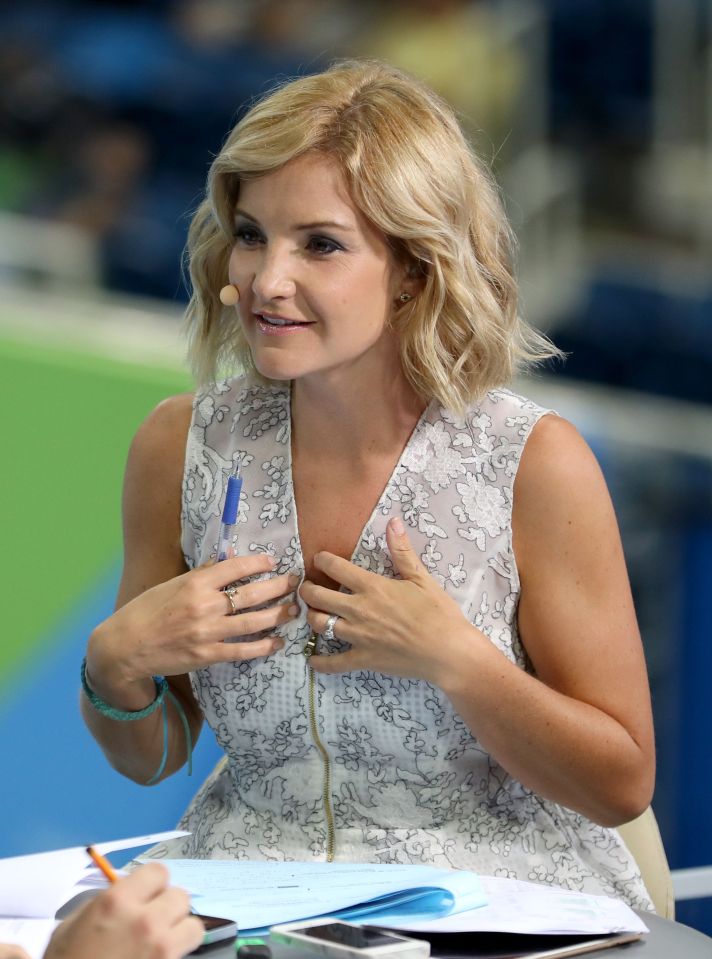 BBC Olympic presenter Helen Skelton became a heroine 