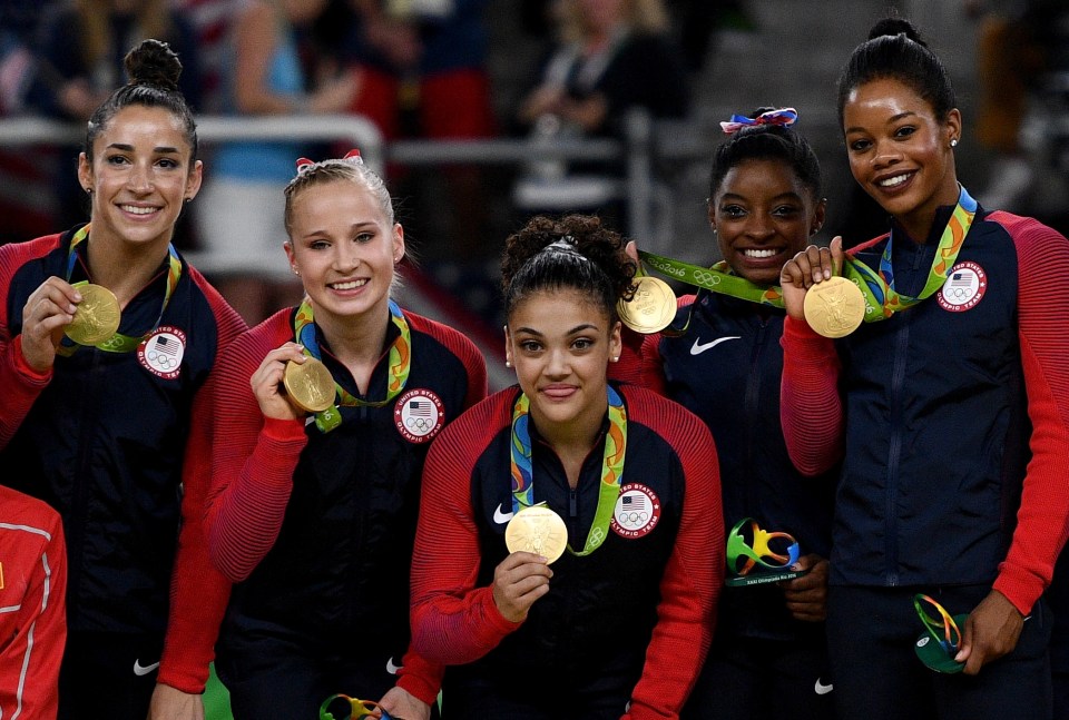  The USA's Artistic Gymnastics Women's Team won gold in Rio this week