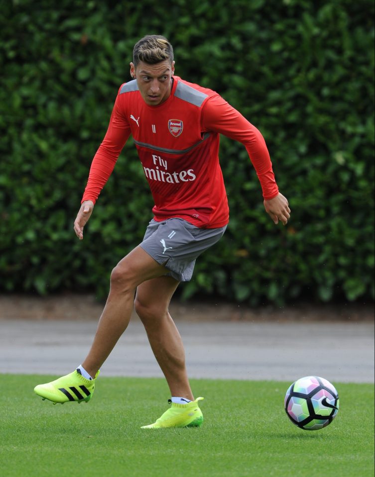 Arsenal Training Session