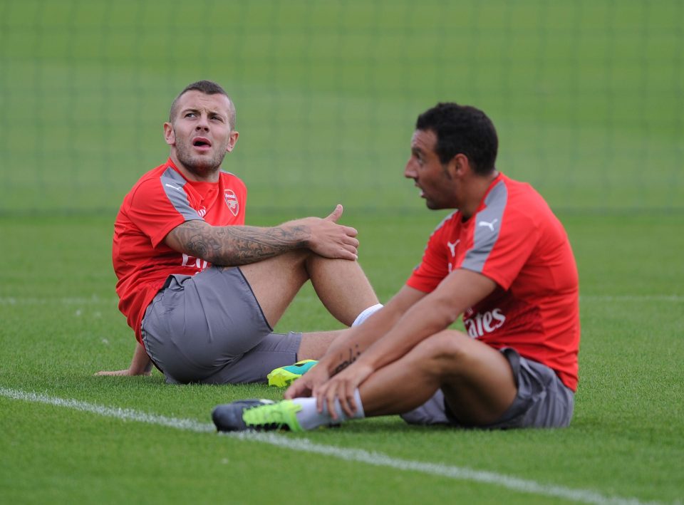 Arsenal Training Session