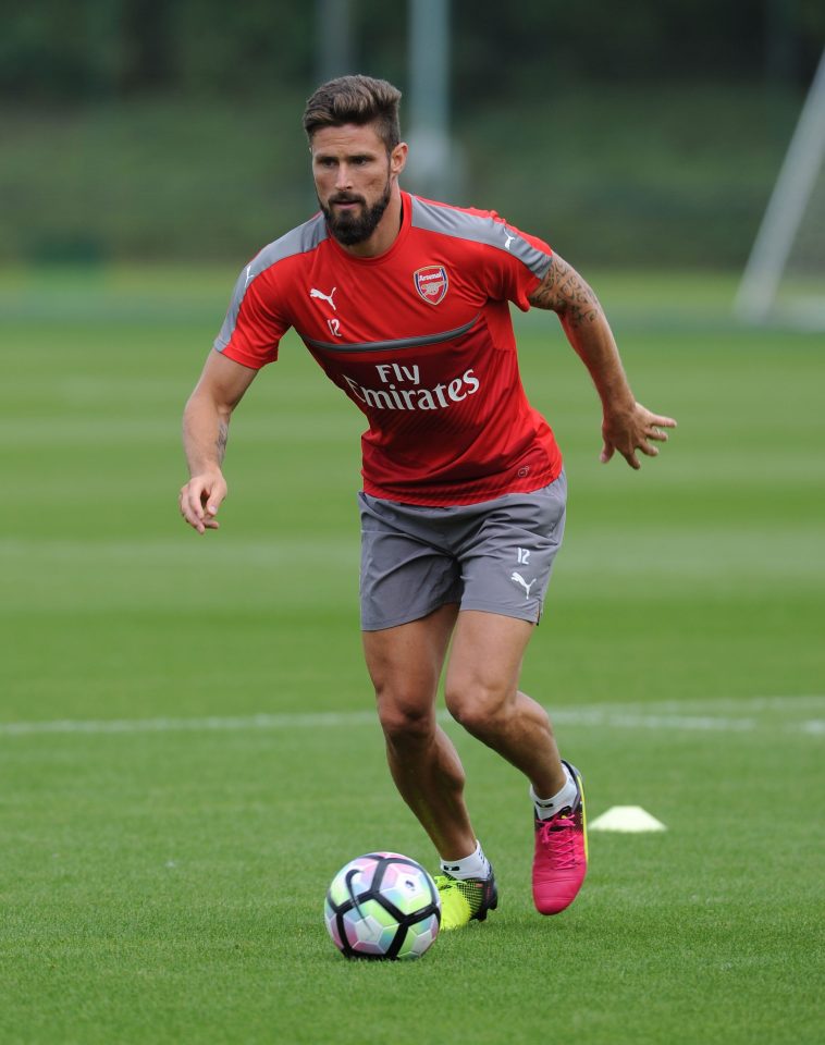 Arsenal Training Session