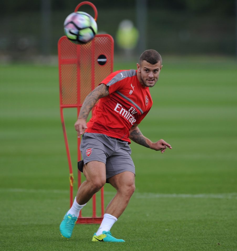 Arsenal Training Session