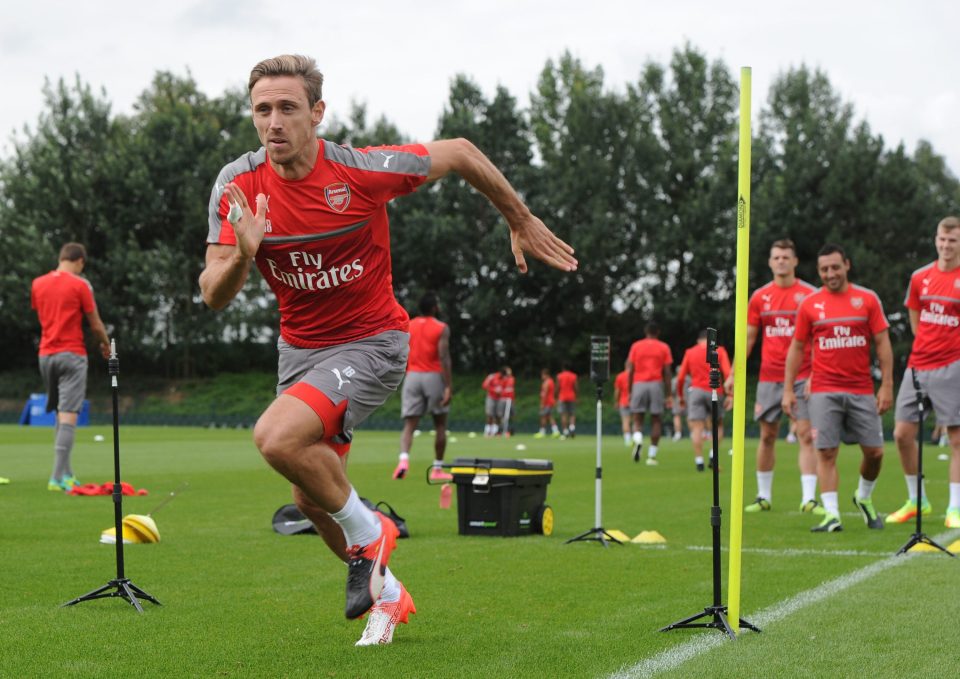 Arsenal Training Session