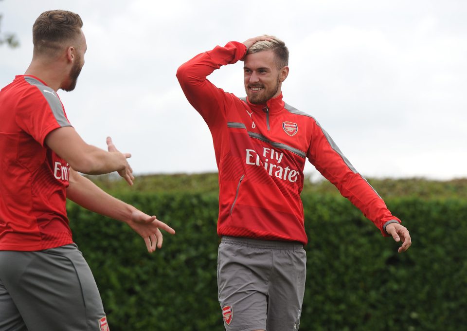 Arsenal Training Session