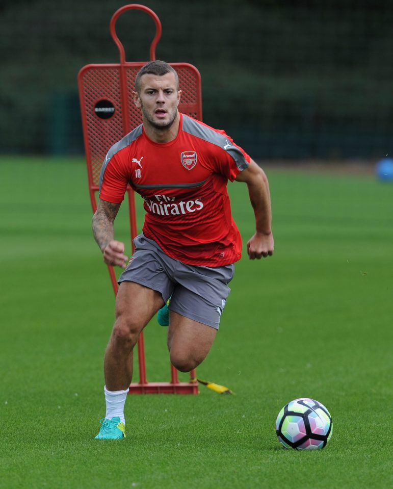 Arsenal Training Session