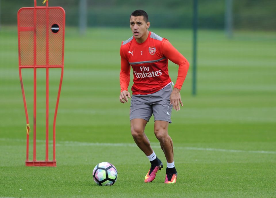 Arsenal Training Session