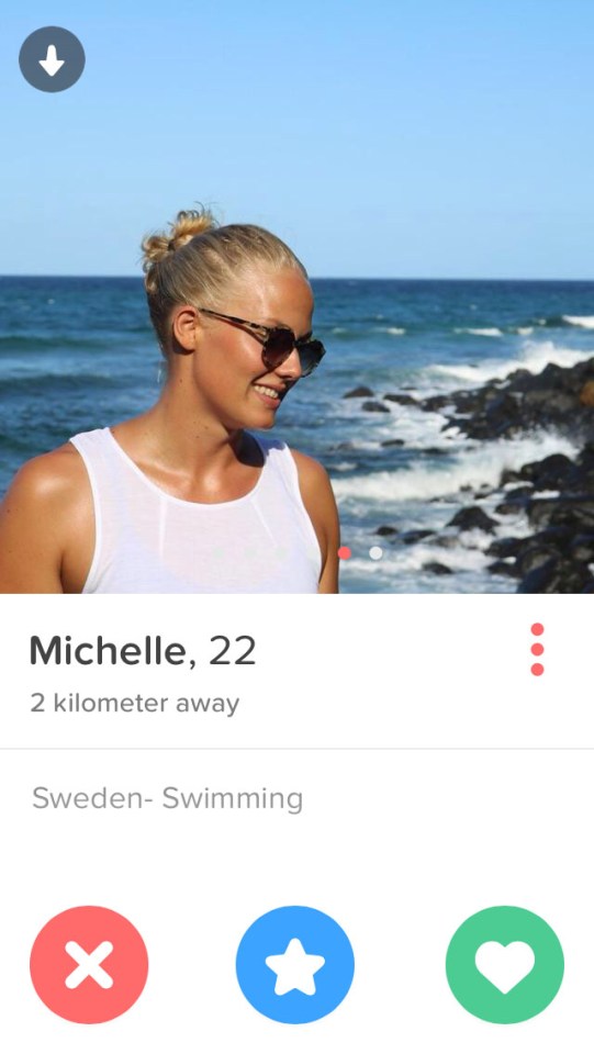 Swedish swimmer Michelle Coleman is among the sport stars using Tinder