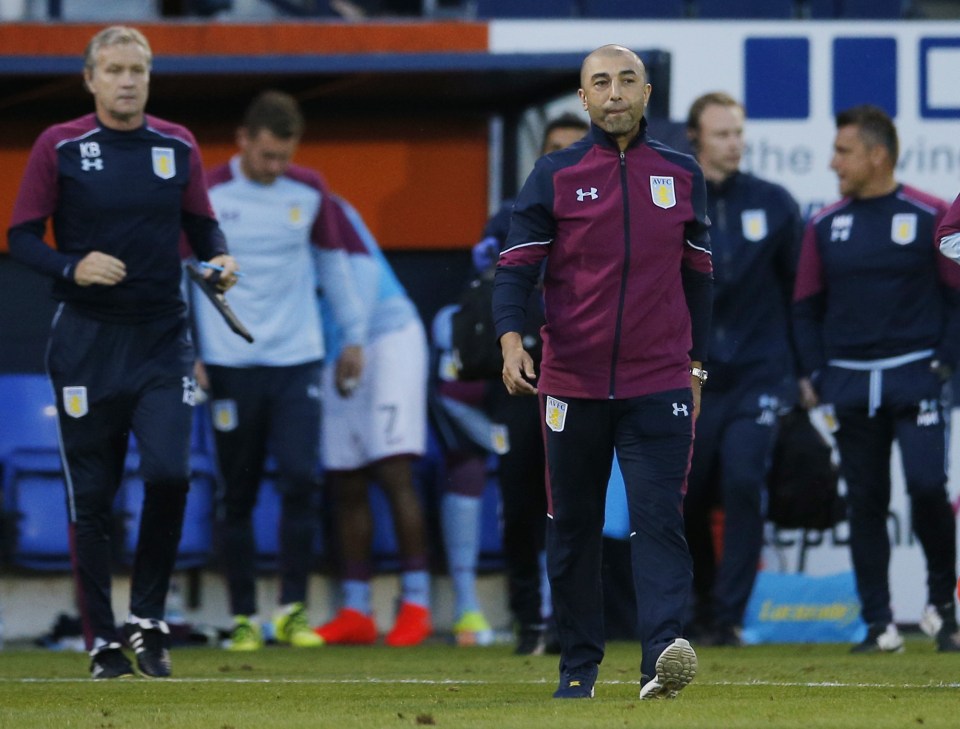  Roberto di Matteo's side suffered an embarrassing defeat at Luton