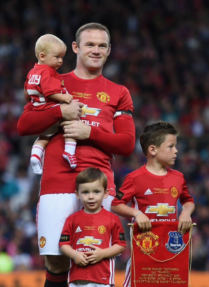  Nobody was in at the time of the attempted break in, as wife Coleen and the couple's three sons were watching Wayne play in his testimonial match at Old Trafford