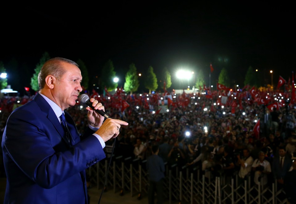 Erdogan has been accused of using the coup as an excuse to crack down on political opponents 