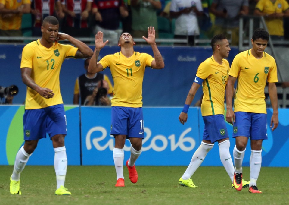  Gabriel Jesus was also on the score sheet in a thumping win in Salvador