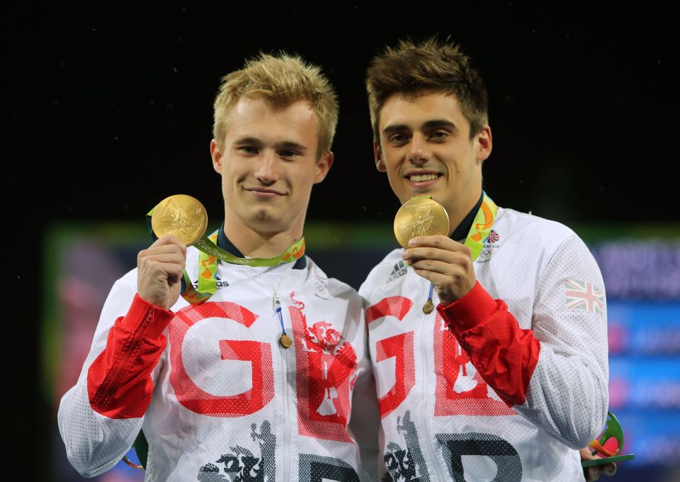  Jack Laugher and Chris Mears won gold in the men's synchronised three metres springboard on the fifth day