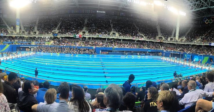  The retired athlete is now the president of Moscow swimming federation